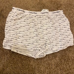 Calvin Klein women’s pajama shorts